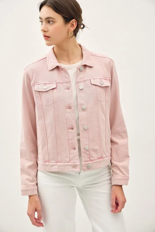 Soft Washed Denim Jackets - 3 Colors!