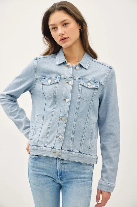 Soft Washed Denim Jackets - 3 Colors!