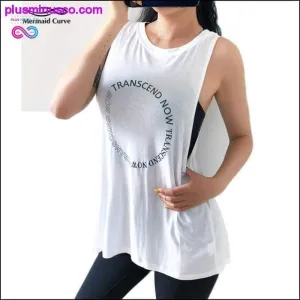 Sports vest Women Loose quick-dry Sleeveless Fitness T-shirt