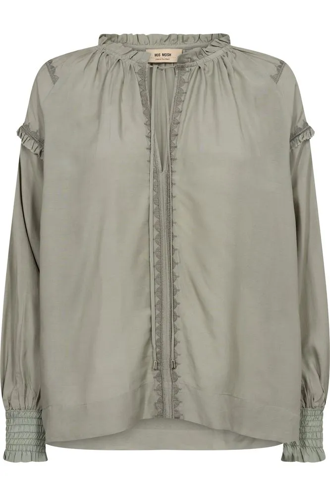 SS25 MM Marb Sansa Emb Blouse