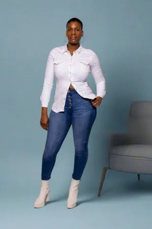 Stretch Denim Shirt