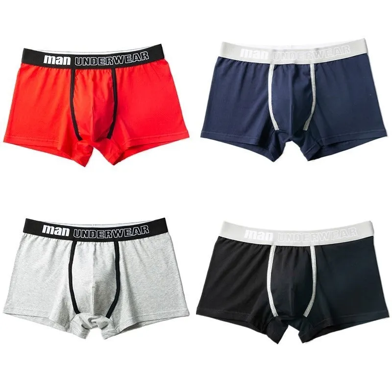 Stylish Boxer Shorts Underwear For Men | 4-Pack