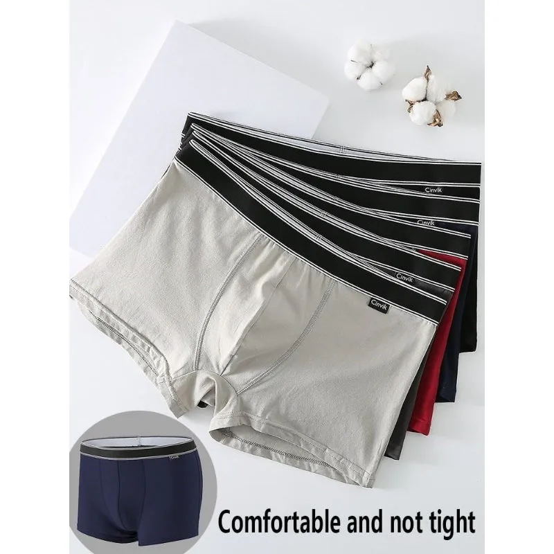 Stylish Boxer Shorts Underwear For Men | 4-Pack