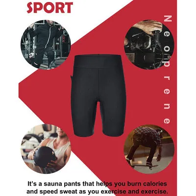 Sweat Sauna Pants Body Shaper Men Fitness Leggings Thermo Hot Weight Loss Slimming Shorts Workout Bellies Thigh Trimmer Boxer