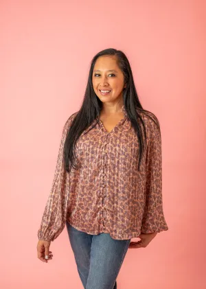 Sweet Sense Mix Print Blouse