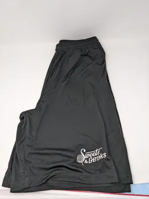 Sweets & Geeks Black Shorts (Large)