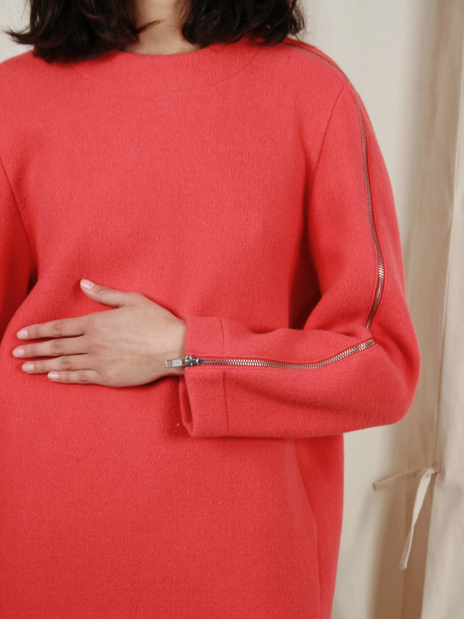 Todd pullover, raspberry