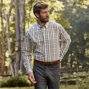 Tom Beckbe Monroe Poplin Shirt - Mountain Olive