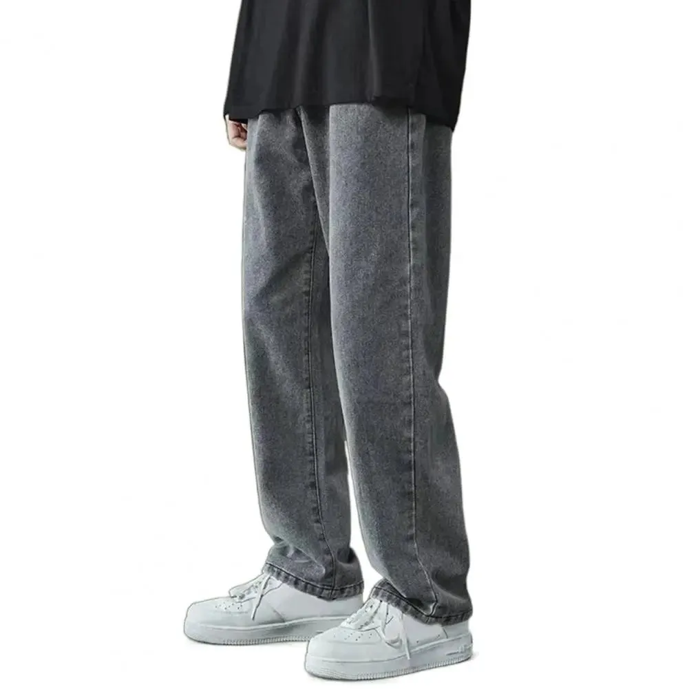 Trendy Baggy Jeans Temperament Men Jeans.