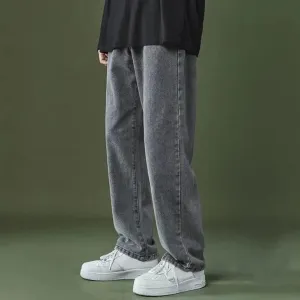Trendy Baggy Jeans Temperament Men Jeans.