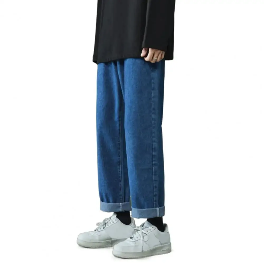 Trendy Baggy Jeans Temperament Men Jeans.