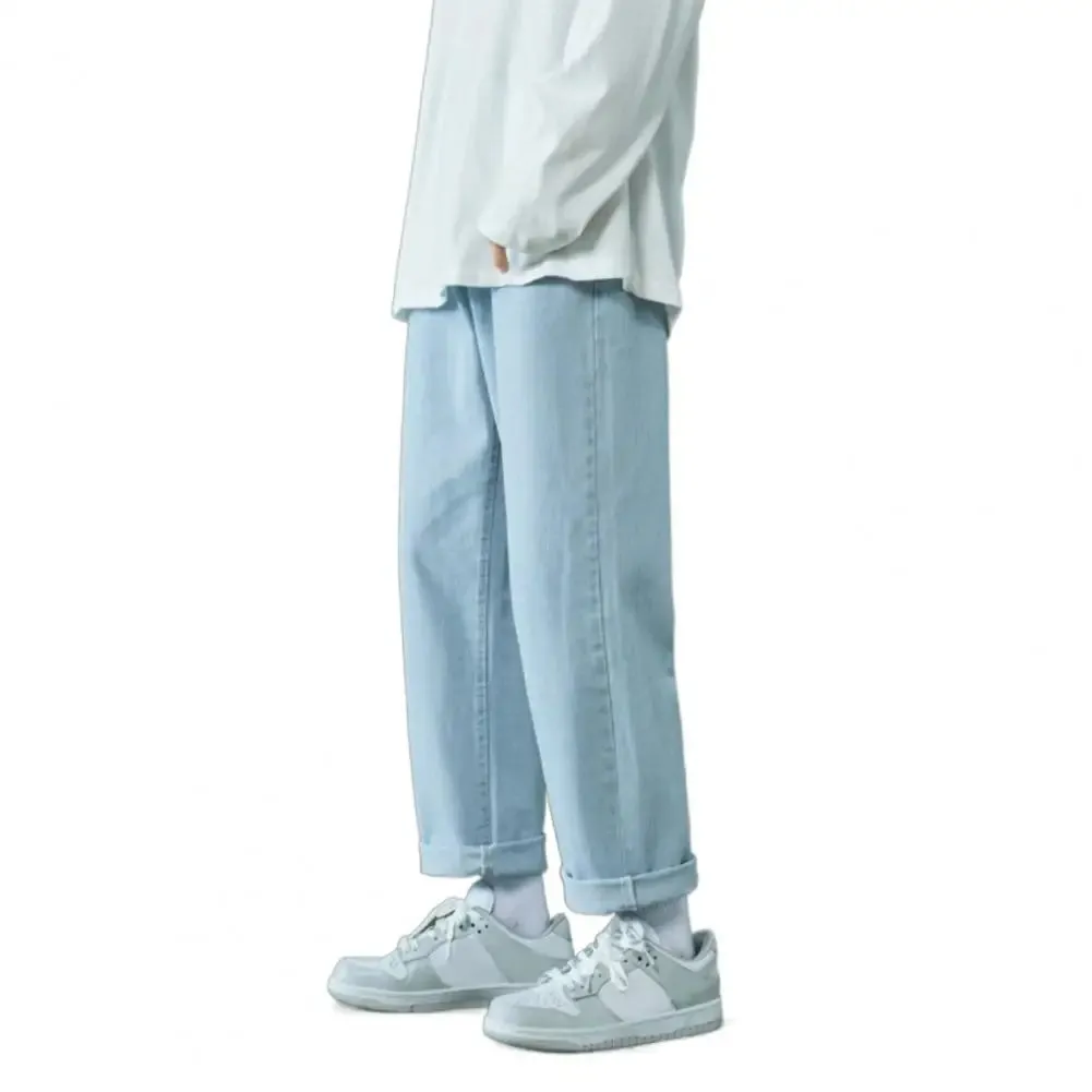 Trendy Baggy Jeans Temperament Men Jeans.