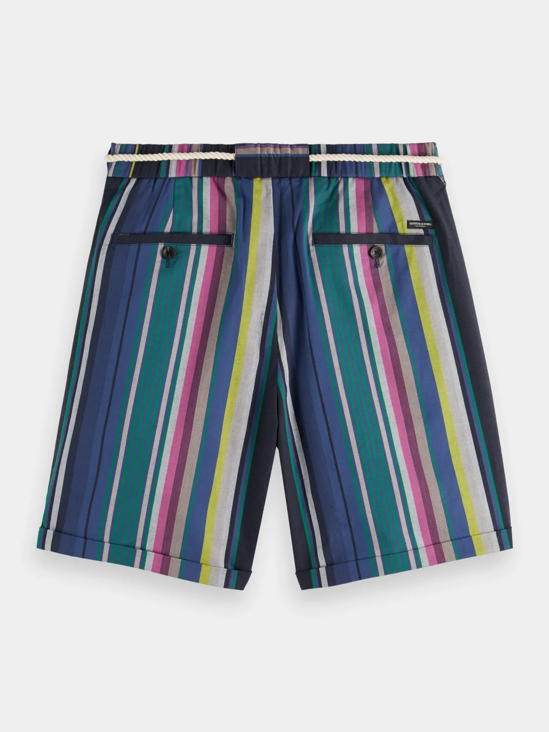 Twilt blanket-striped shorts