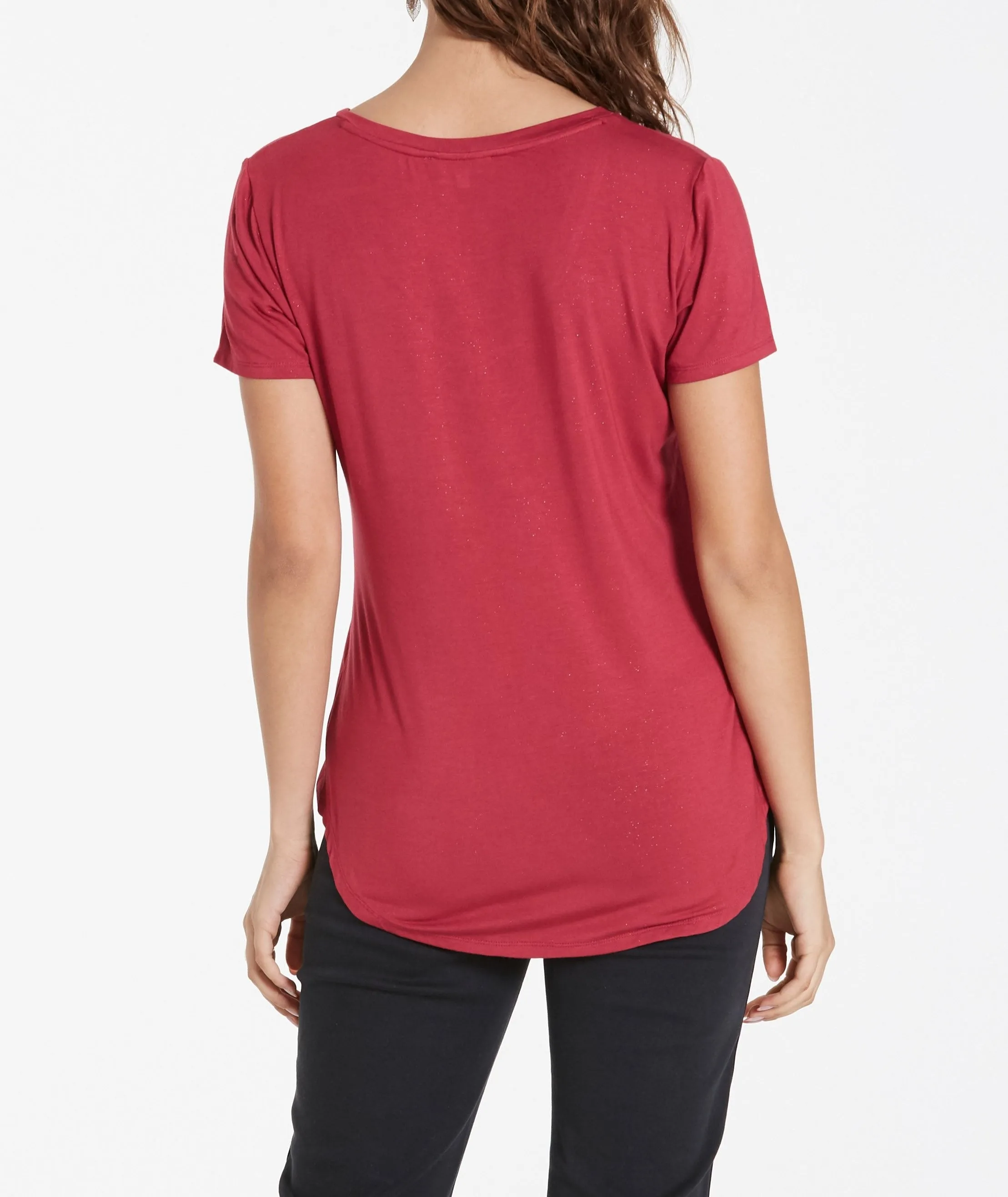 VALENTINA TOP BERRY PIE GILDED