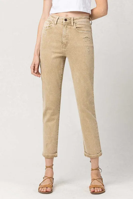 Vervet by Flying Monkey Super High Rise Mom Jeans