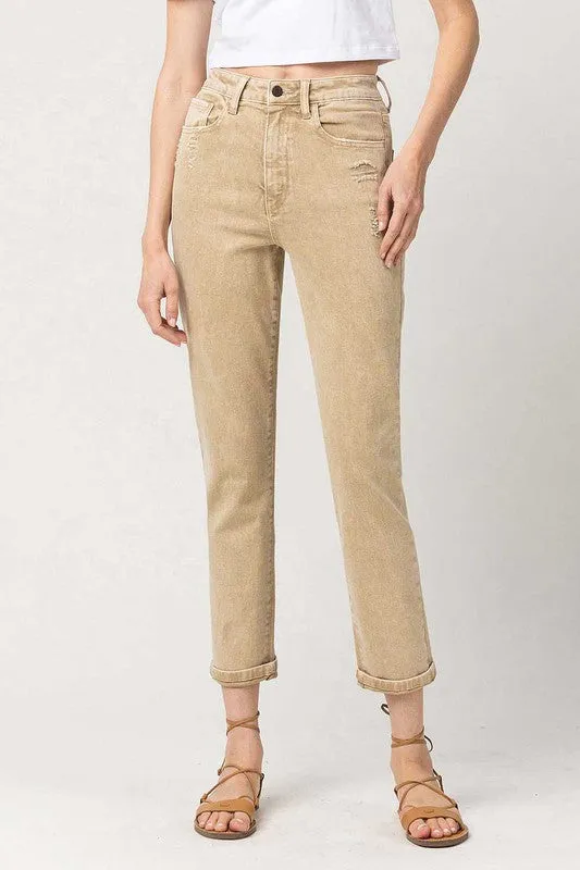 Vervet by Flying Monkey Super High Rise Mom Jeans