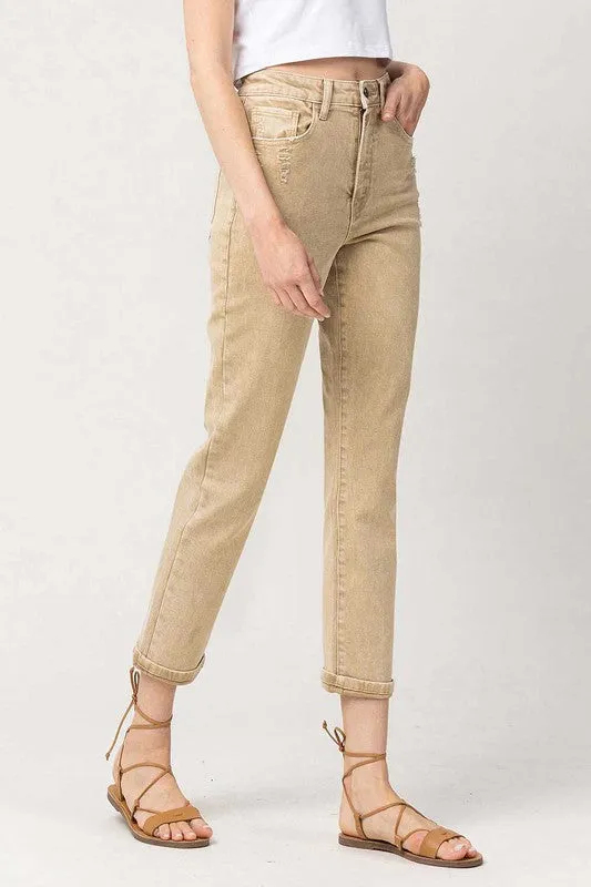 Vervet by Flying Monkey Super High Rise Mom Jeans