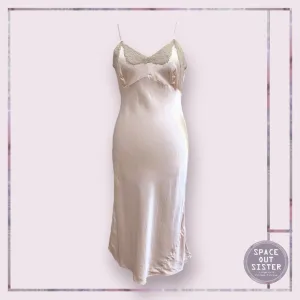 Vintage Champagne Ballet Pink Slip