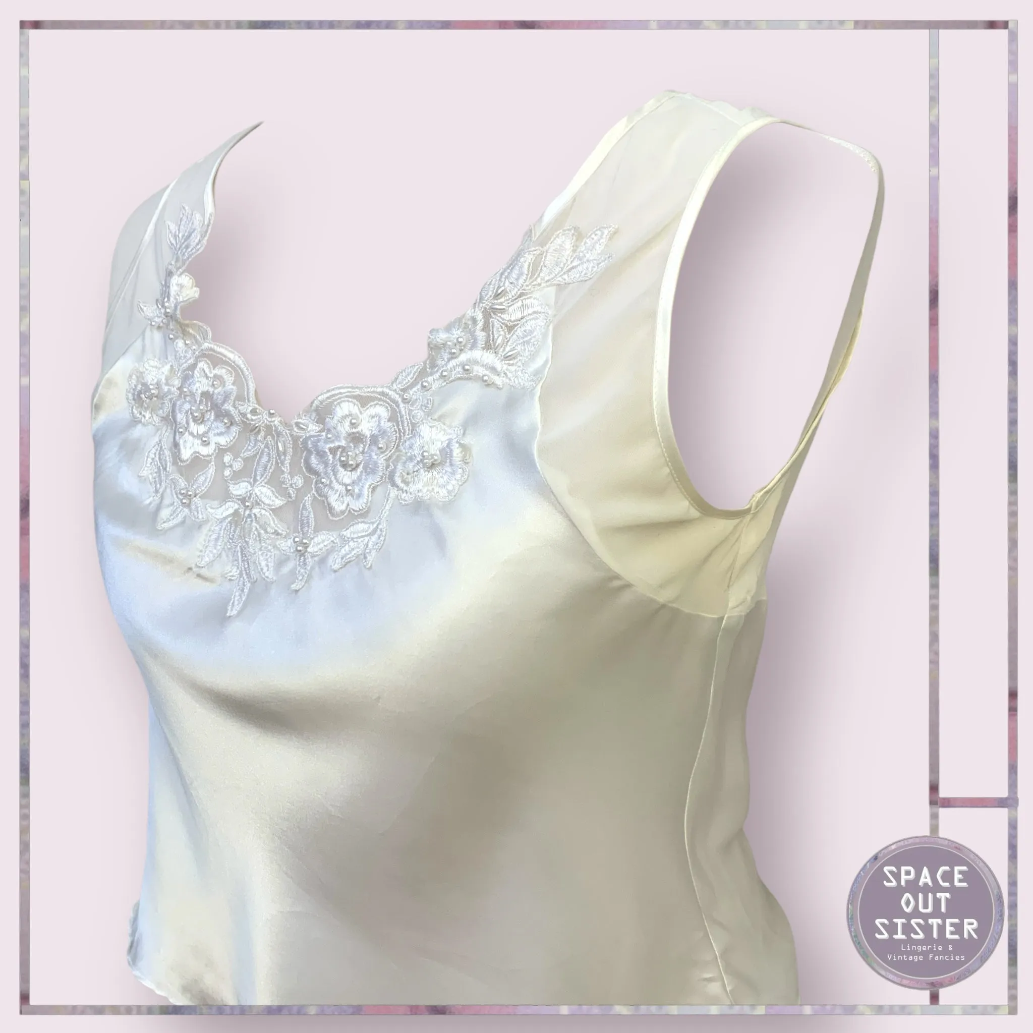 Vintage Maiden Form Pearl Camisole
