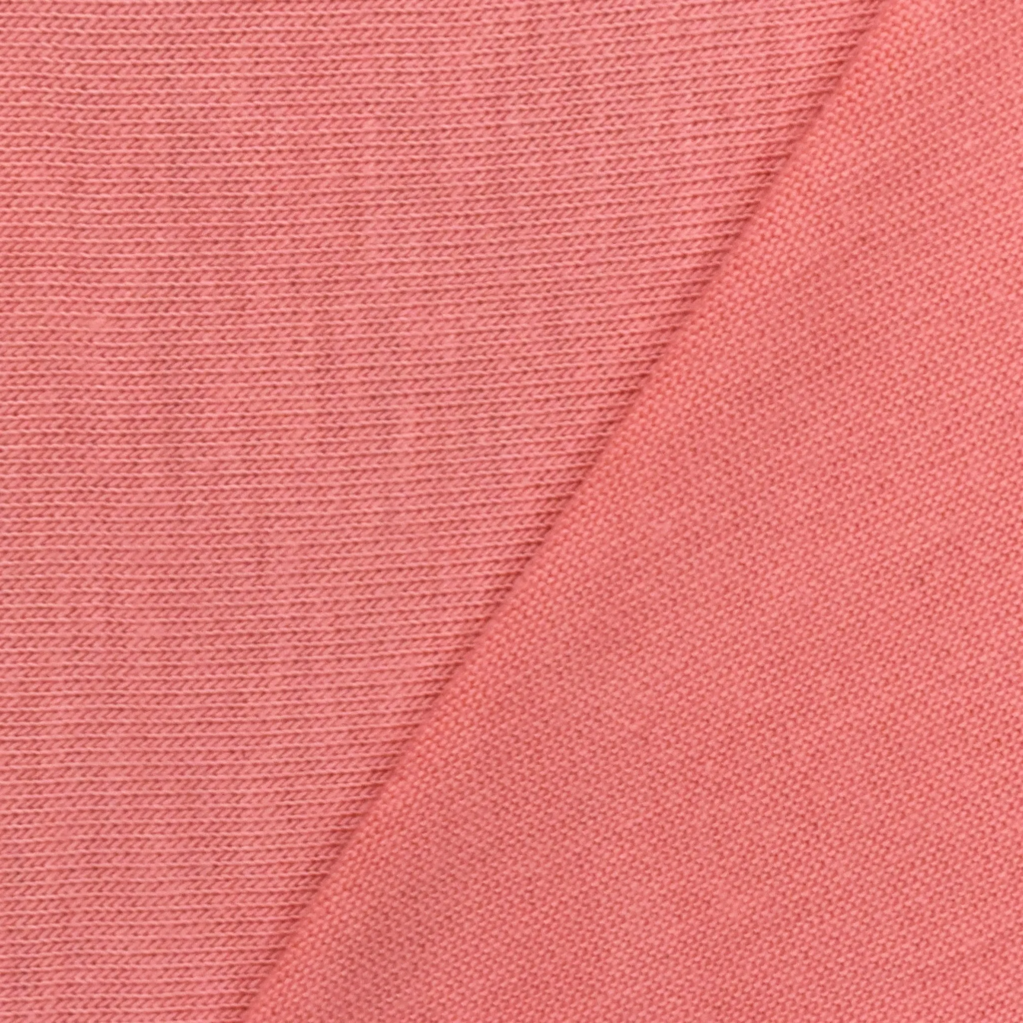 Watermelon Pink Stretch Slub Jersey Knit Fabric