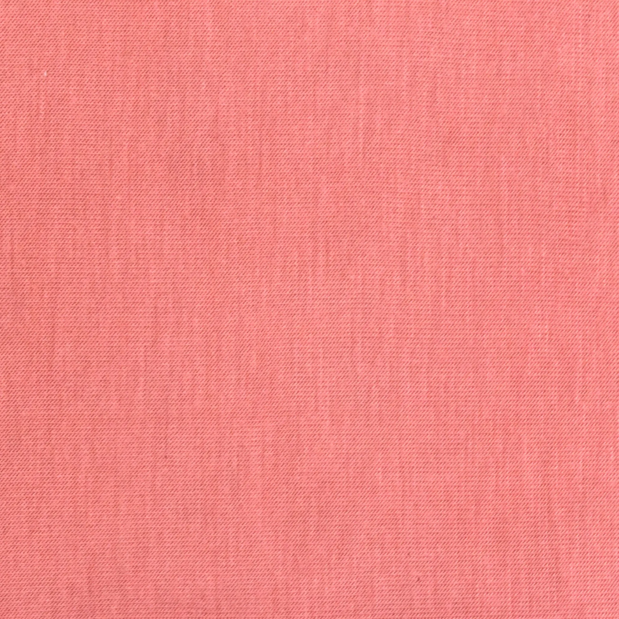 Watermelon Pink Stretch Slub Jersey Knit Fabric