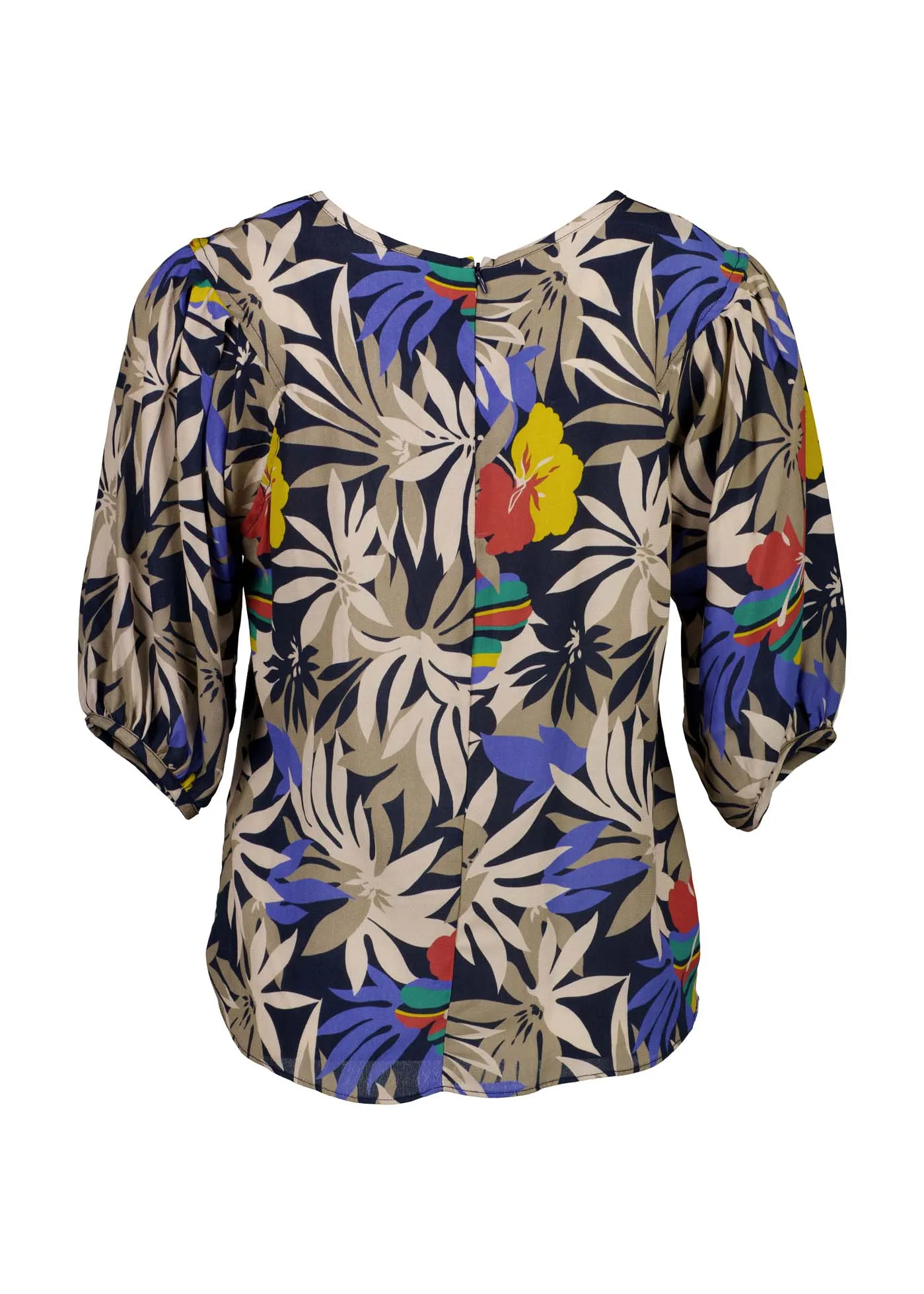 Wildflowers Blouse Black in Viscose