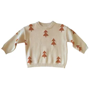 Winter Trees Knit Sweater