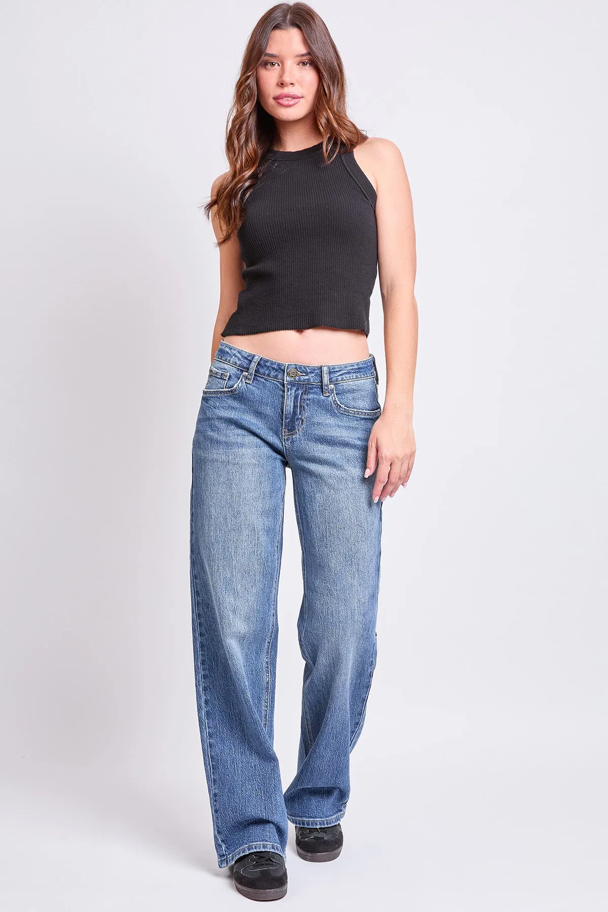 Women's Brittany Low Rise Wide Leg Jeans