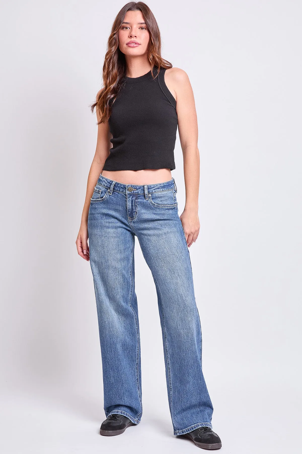Women's Brittany Low Rise Wide Leg Jeans