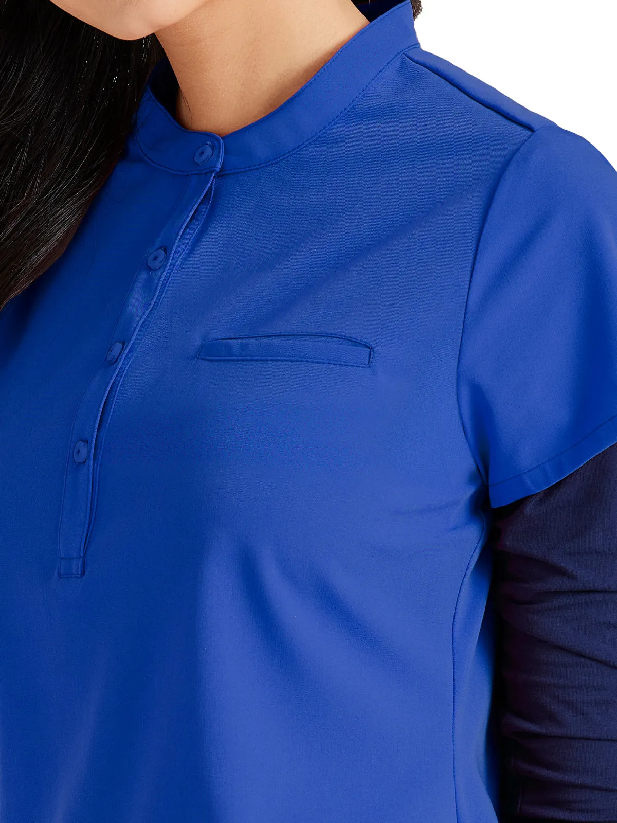 Women's Henley Style Top