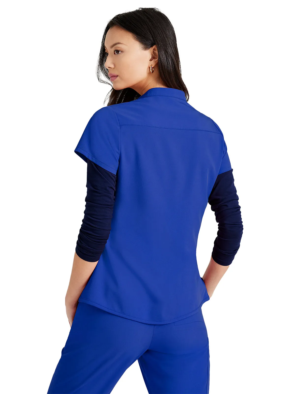 Women's Henley Style Top