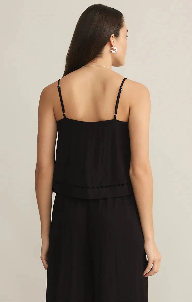 Z Supply | La Luz Textured Tank - Black